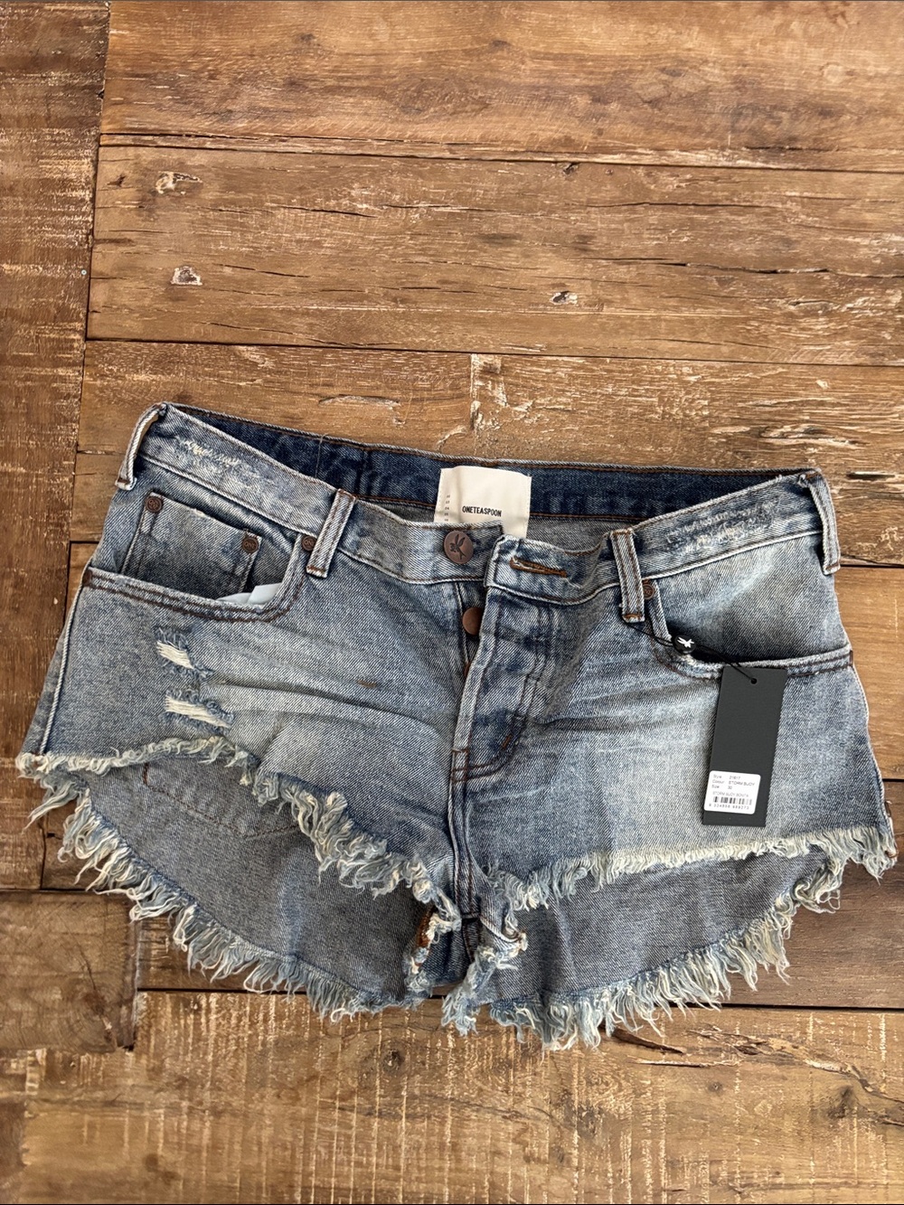 One Teaspoon Distressed Shorts NWT